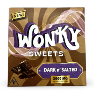 Wonky Sweets Dark n' Salted 3000MG of psilocybin