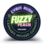 CybinRUSh Cannabis Infused Gummies - Fuzzy Peach (120/240mg)