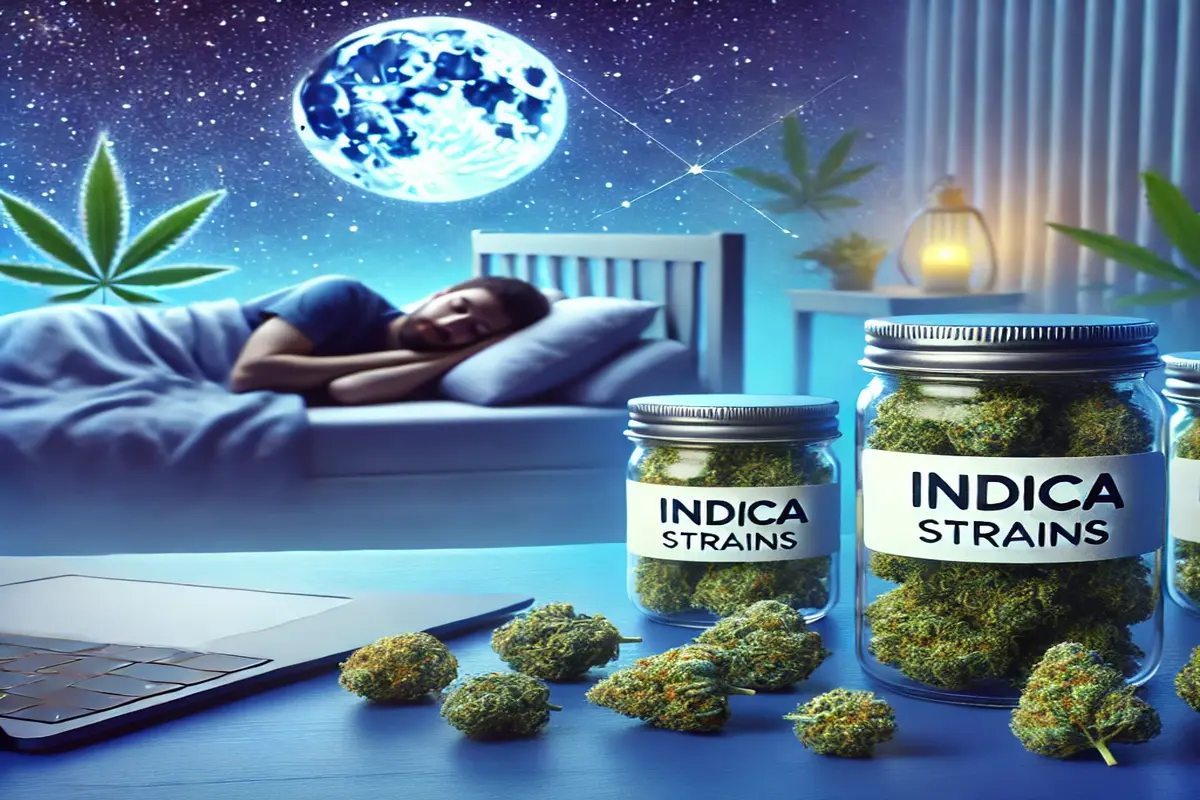 Best Indica Strains Online to Help You Sleep Like a Baby