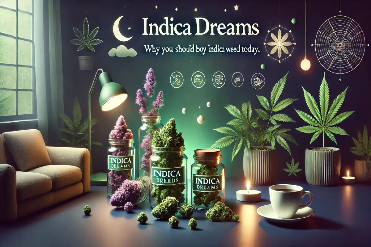 Indica Dreams Why You Should Buy Indica Weed Today